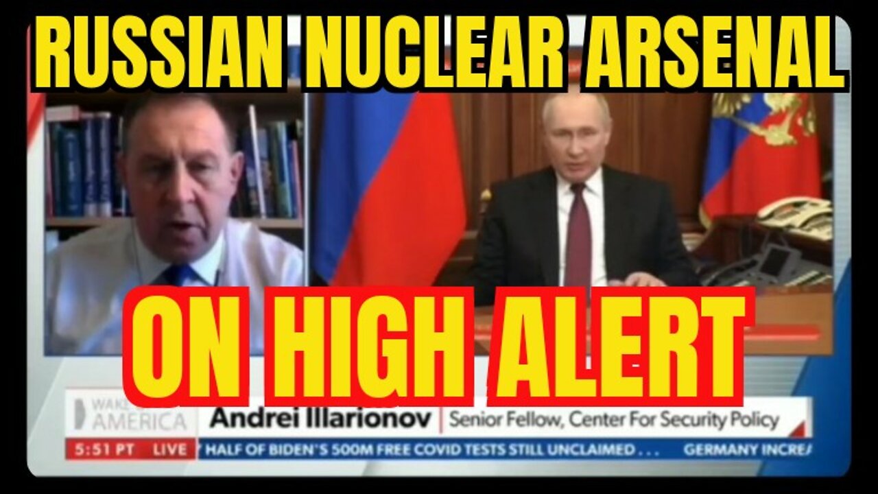 V911. 🇷🇺NUCLEAR ON "HIGH ALERT"🇺🇦