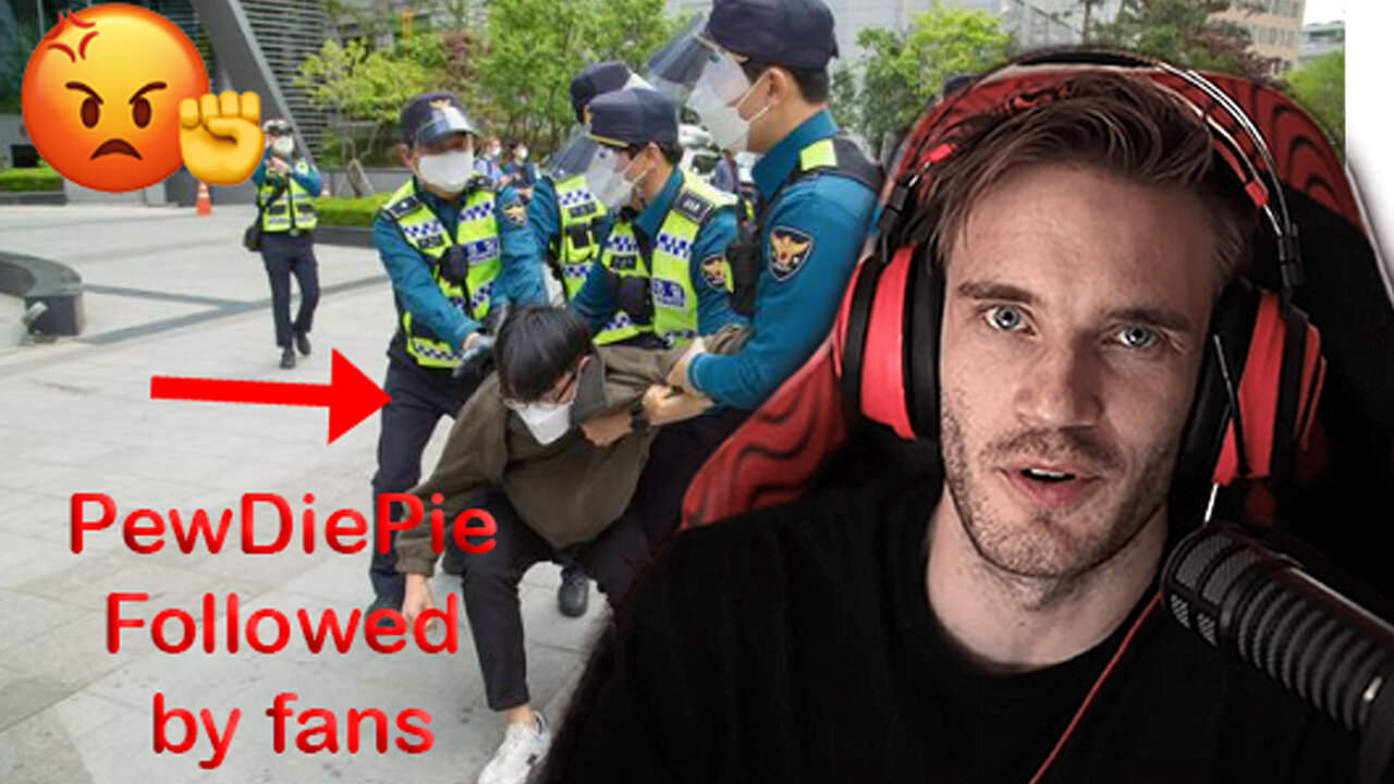 PewDiePie Get Recognized in Japan and Followed by fans "Very Angry" 🤬