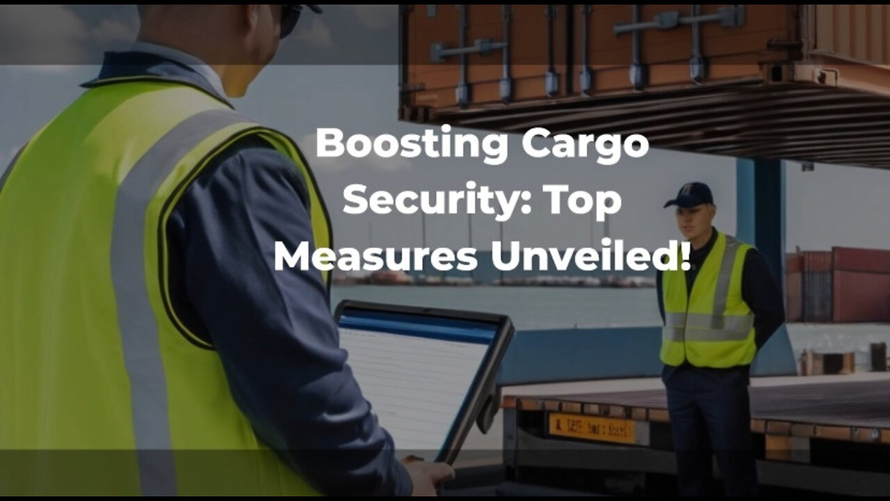 Protecting Your Cargo: Enhancing Security and Resilience in International Trade