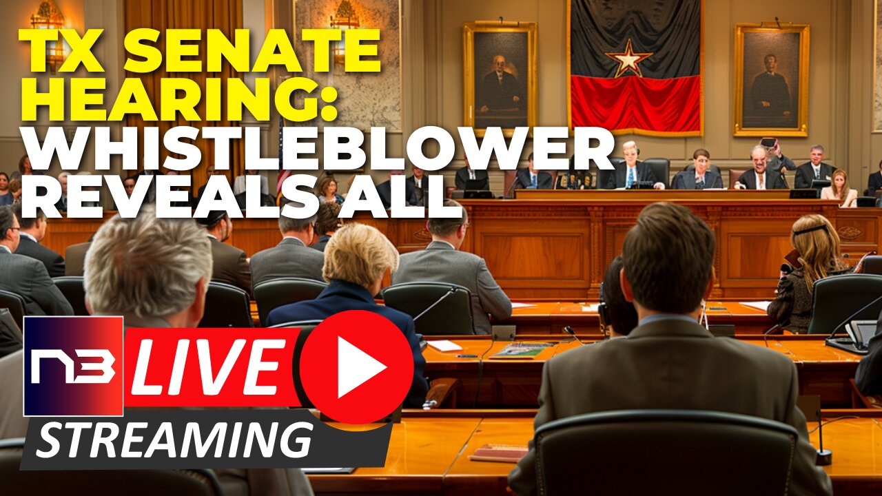 HAPPENING NOW: Must-See Critical Testimony at TEXAS SENATE Election Integrity Hearing LIVE!