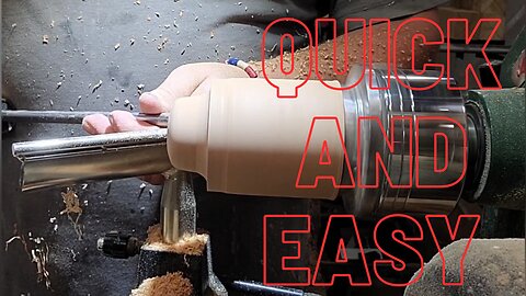 Quick And Easy Fun Woodturning Project