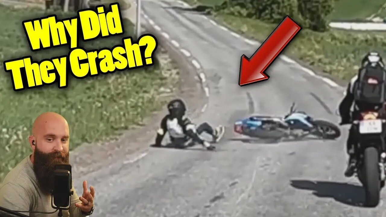 This New Motorcycle Rider is Having a Bad Day