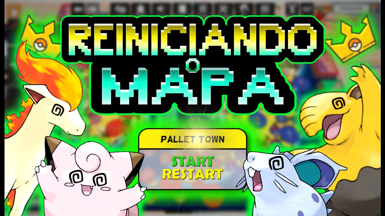 Pokémon Mestre dos Treinadores RPG - Explicando as Regras (Reiniciando o Mapa)