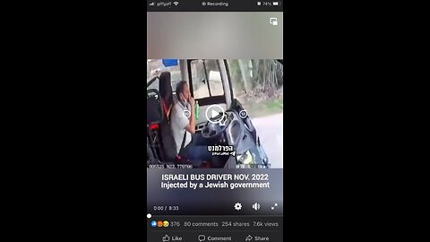 Driving a bus