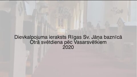 Dievkalpojuma ieraksts 14.06.2020