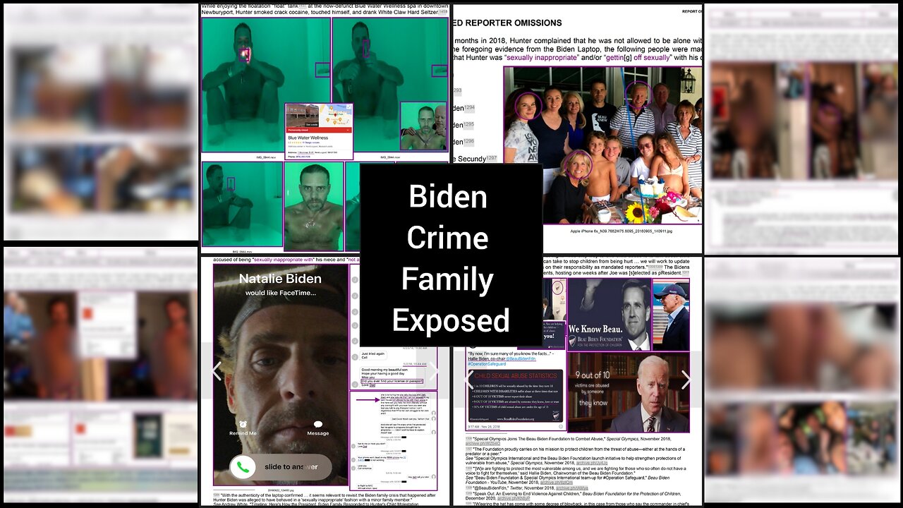 Facebook censoring the truth about the Biden crime family