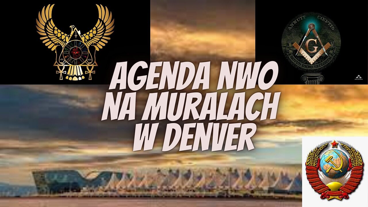 Okultystyczne lotnisko w Denver - Agenda NWO na muralach