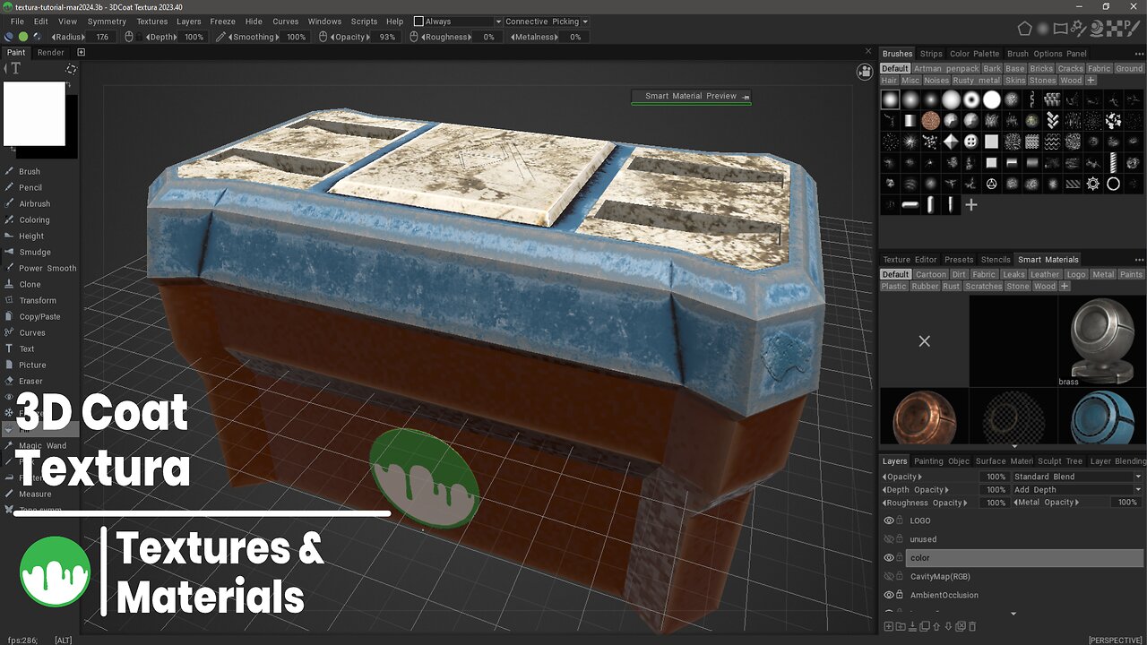 Getting started using 3DCoat Textura for texturing 3D models ($)