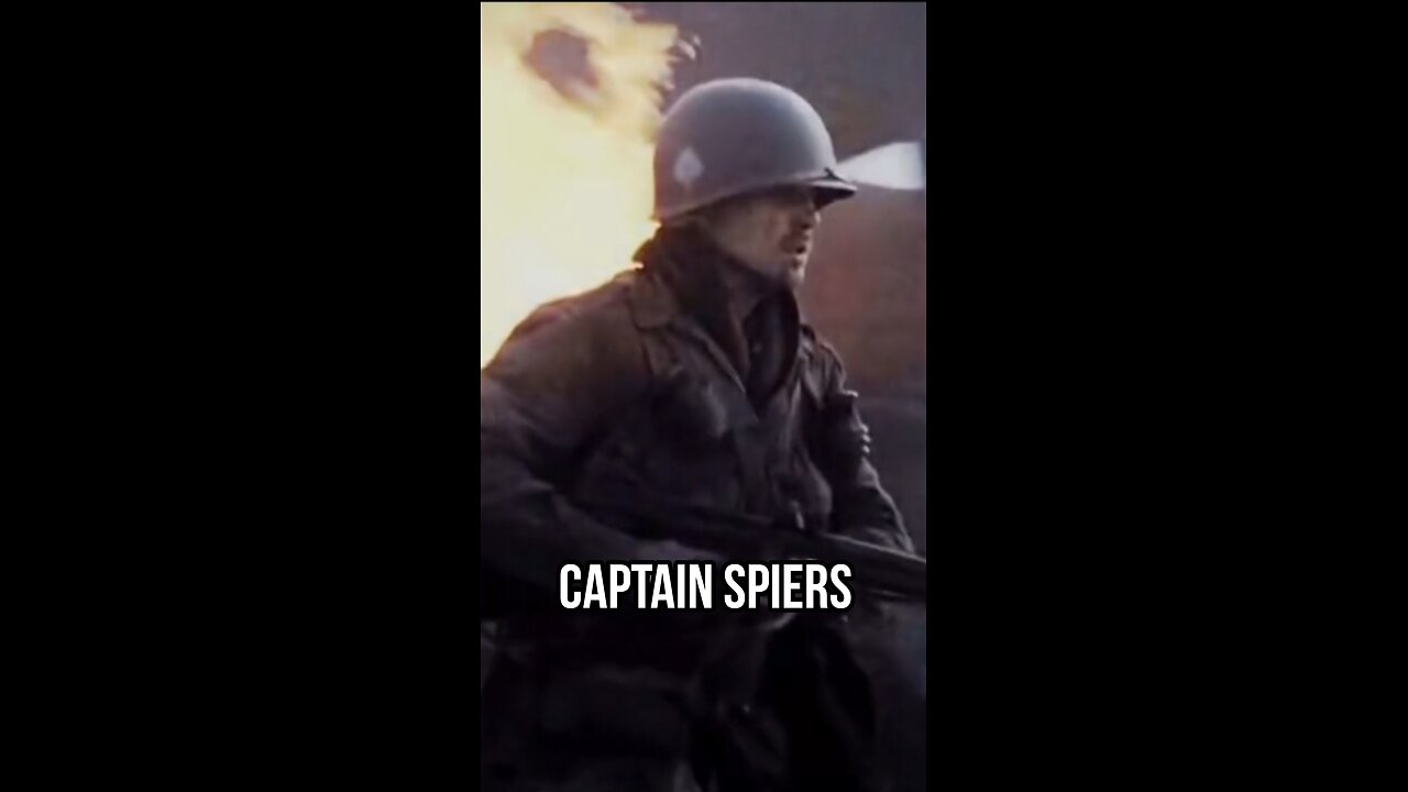 Captain Spiers "Beast mode" Band of Brothers #bandofbrothers #clips #scenes #ww2