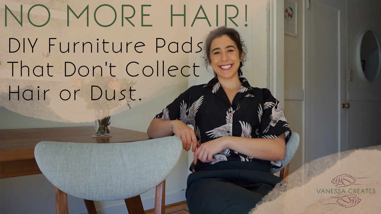 DIY Furniture Pads That Don't Collect Hair or Dust and Still Protect Your Floors!