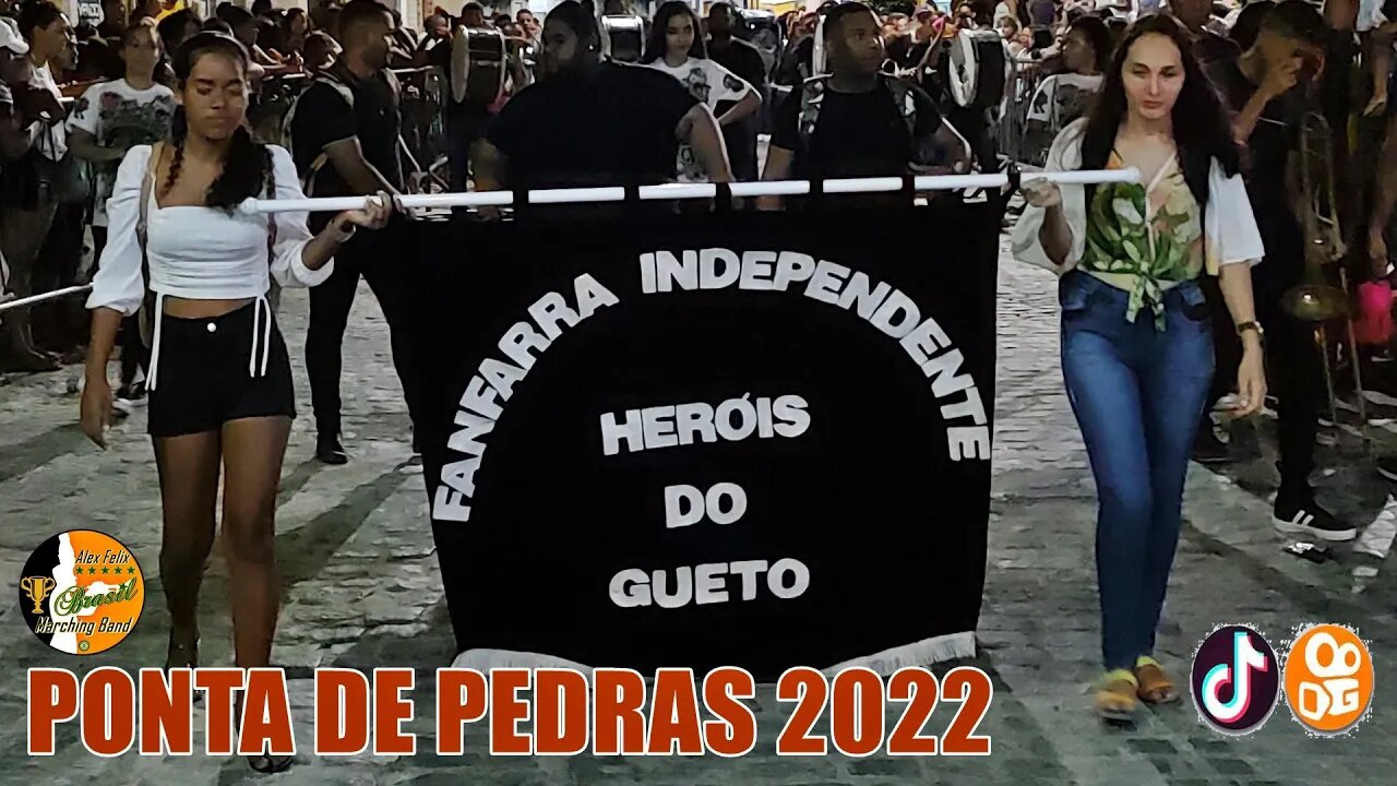 FANFARRA INDEPENDENTE HEROIS DO GUETO 2022 No 41°FASTBANFAS 2022 - ENCONTRO DE BANDAS E FANFARRAS