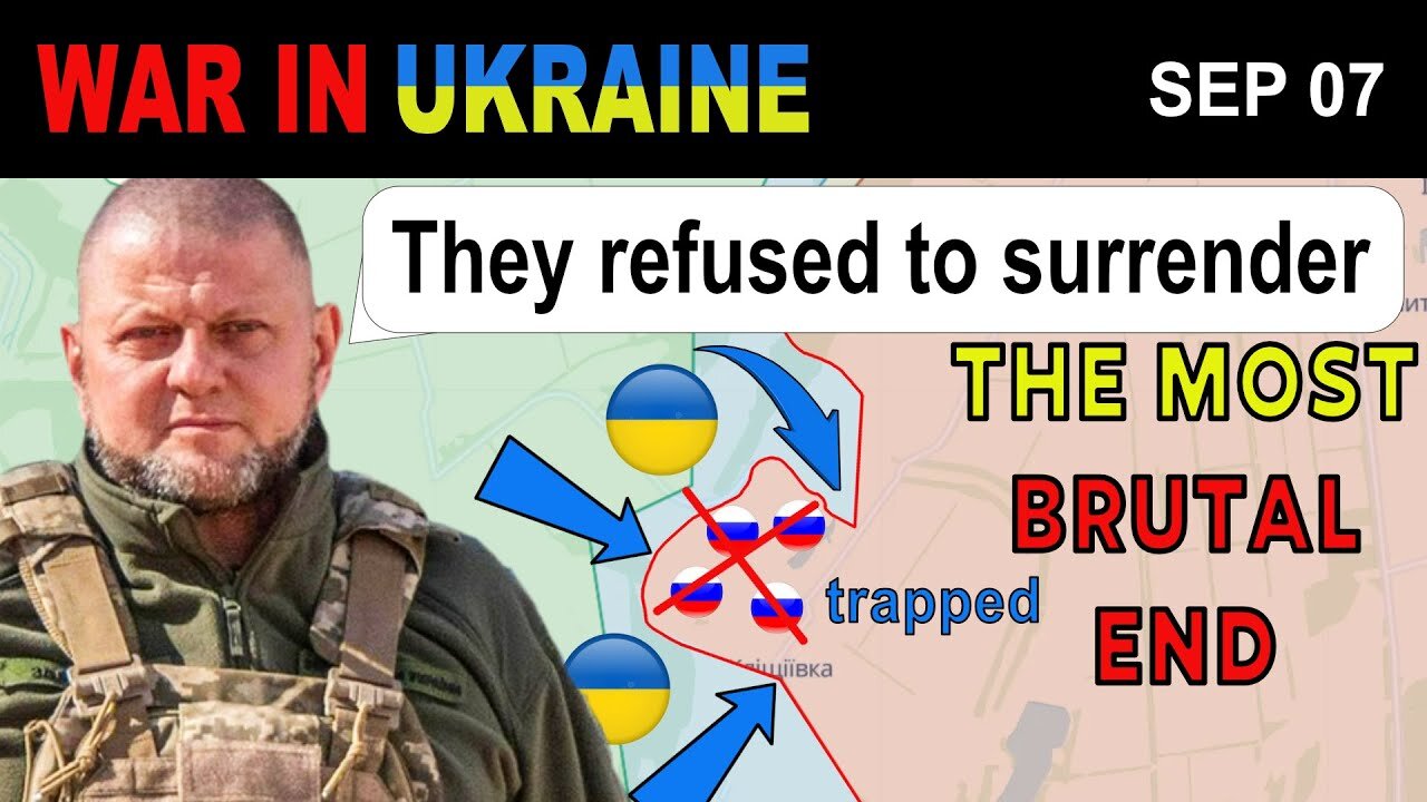 7 Sep: A Huge Group of Russians GETS TAKEN INTO A POCKET & DESTROYED | War in Ukraine Explained