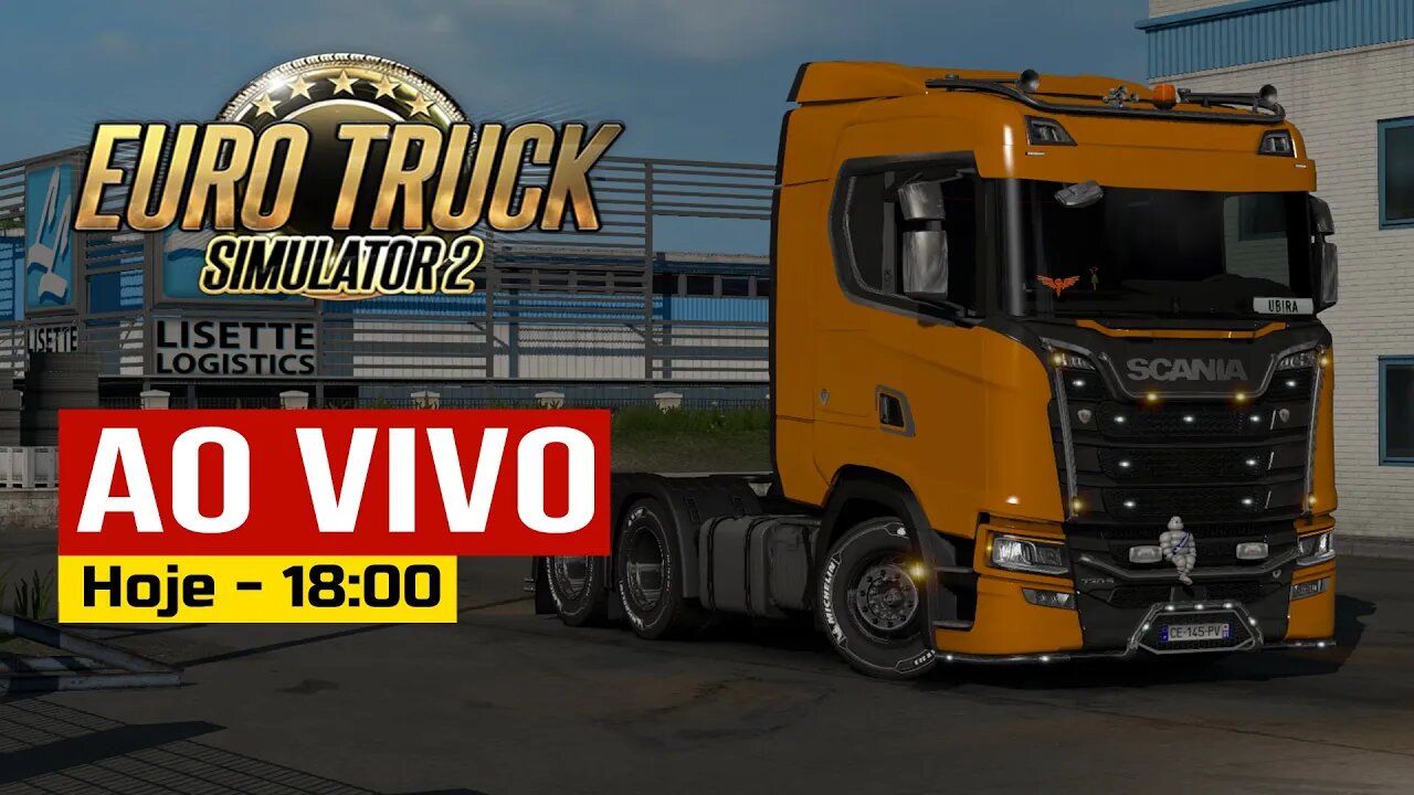 AO VIVO - Euro Truck Simulator 2 - Multiplayer