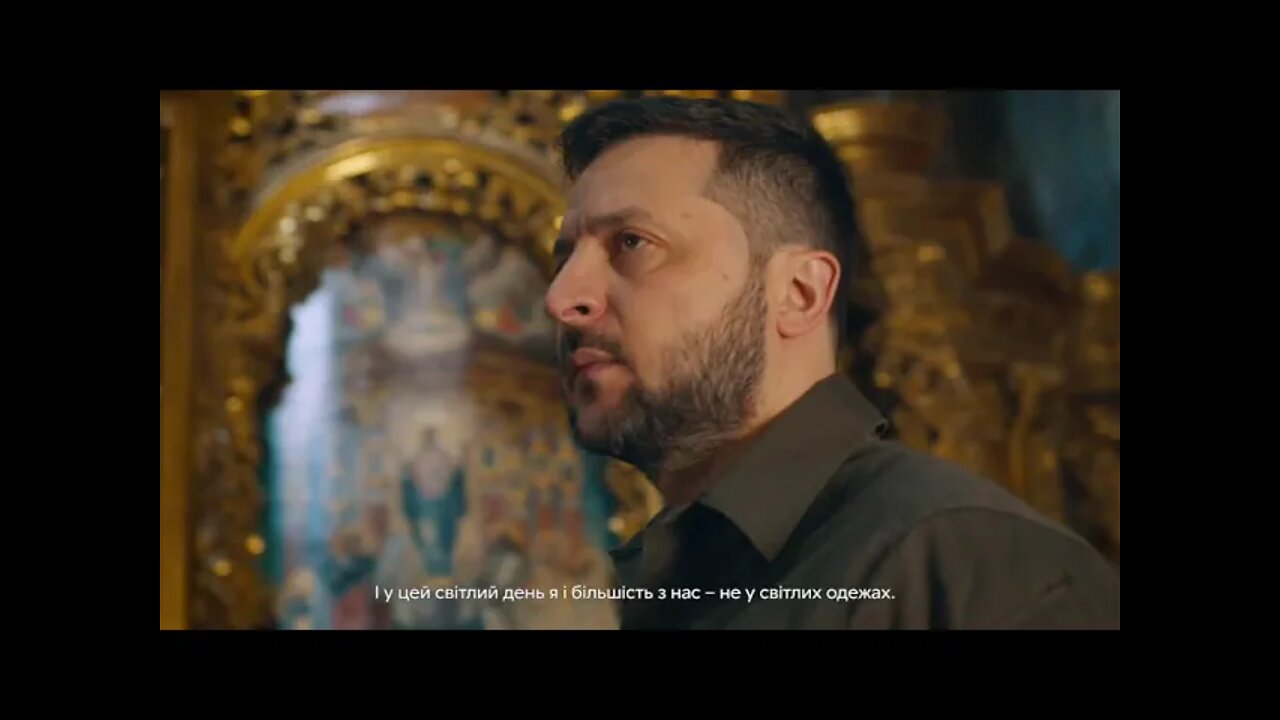 Привітання Зеленського з Великоднем. Congratulations Zelensky on Easter