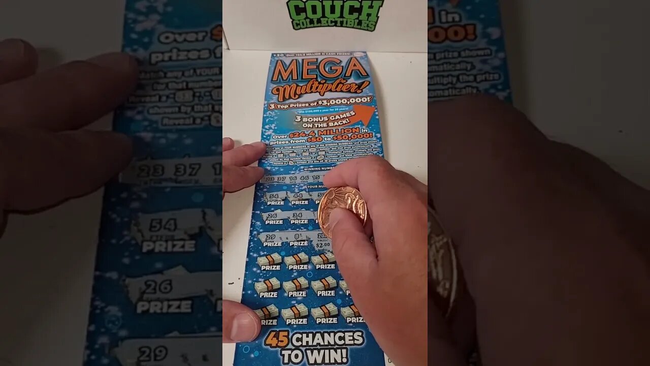 $30 MEGA Lottery Ticket Scratch Offs! #lottery