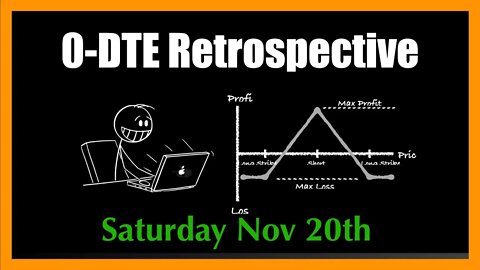 Saturday Retrospective November 20th