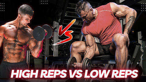 High Reps vs Low Reps.