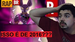 REACT Rap do Bills Dragon Ball Super Tauz RapTributo 60 - MELHOR DO MUNDO