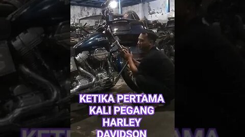 DI ELUS ELUS TERUS BIAR KELUAR JIN NYA.. #shortvideo #harleydavidson #mogeharley #motormewah