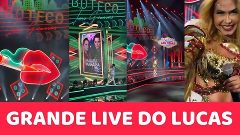 CARLINHOS MAIA NA LIVE DE LUCAS GUIMARÃES COM TEMA LAS VEGAS | JOELMA INICIA