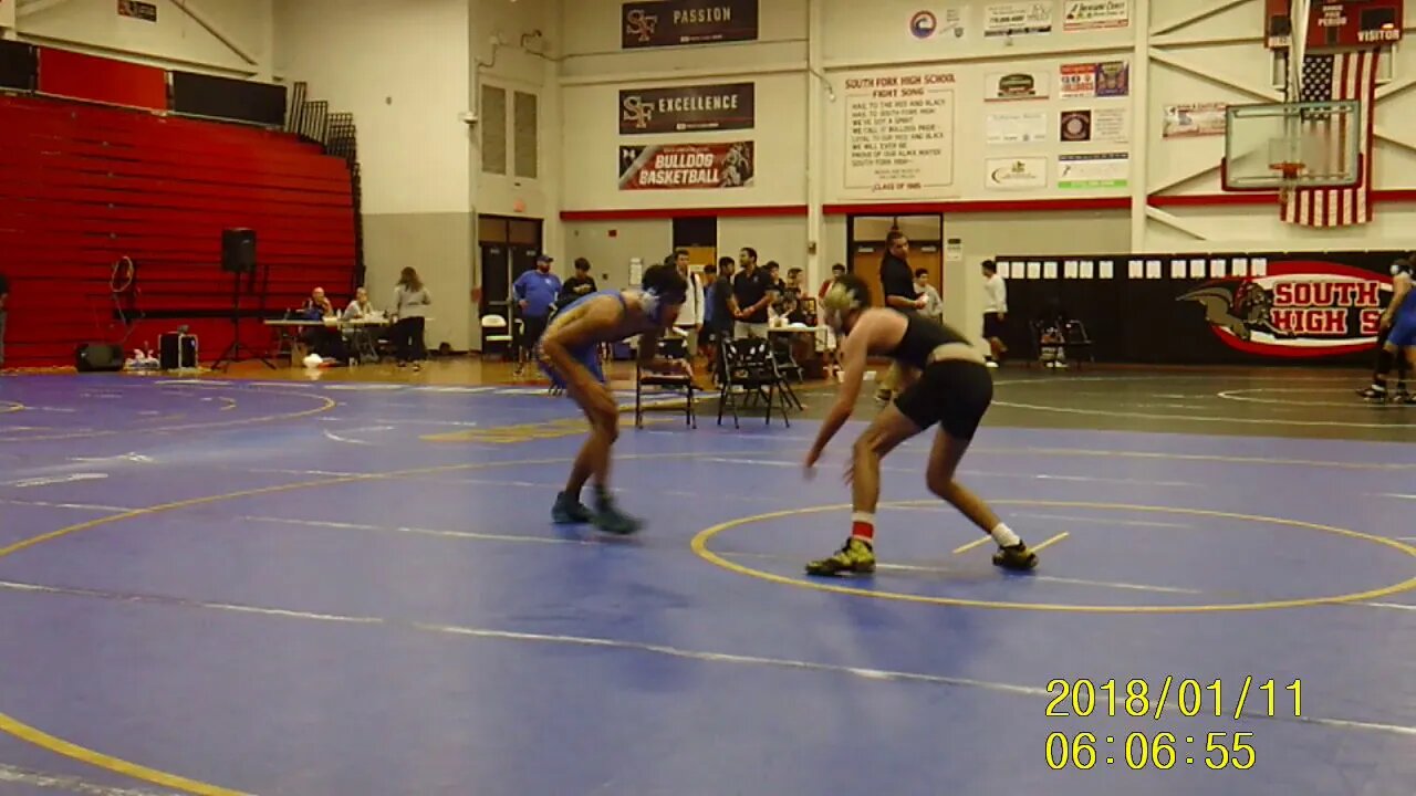 132lbs SFHS Tournament