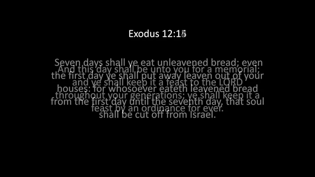 Exodus Chapter 12