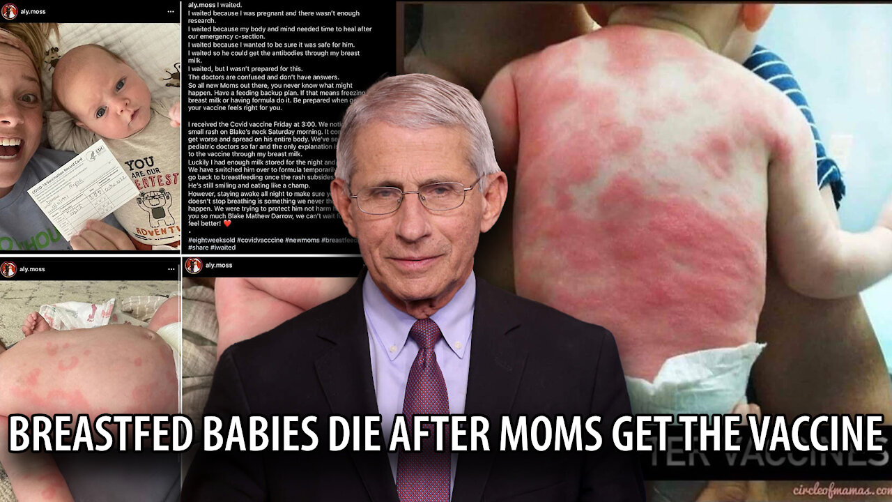 Several Breastfed Babies DIE IMMEDIATELY After Their Mothers Get the COVID Vaccine