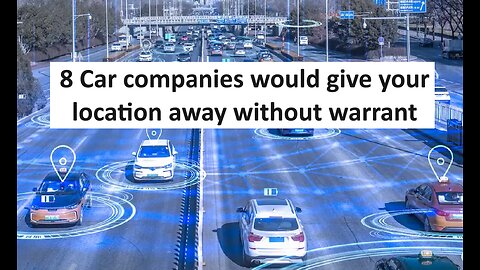 Car companies to give your location to police without warrant