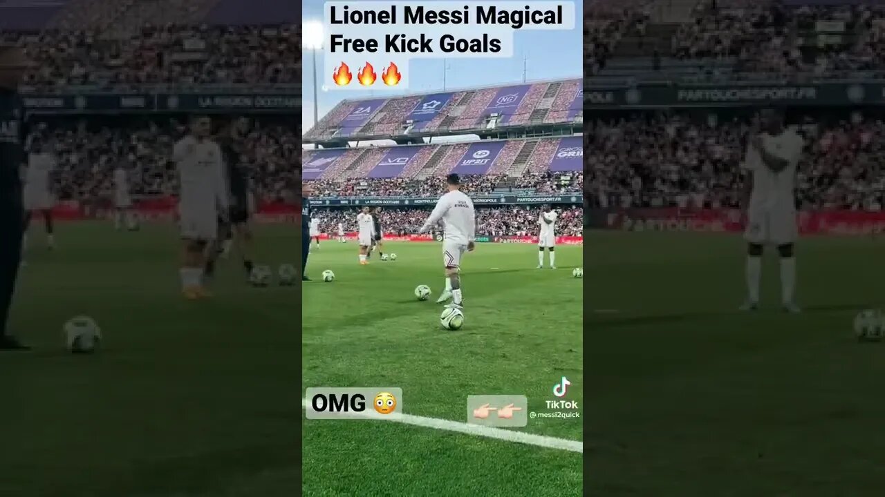 Lionel Messi Magical Free Kick Goals 🔥🔥🔥#shorts - @messi2quick on TikTok