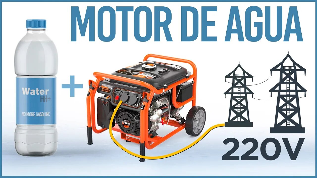 Creamos el Primer Motor SIN GASOLINA: El Motor de Agua | Motor de Hidrógeno Por Electrólisis