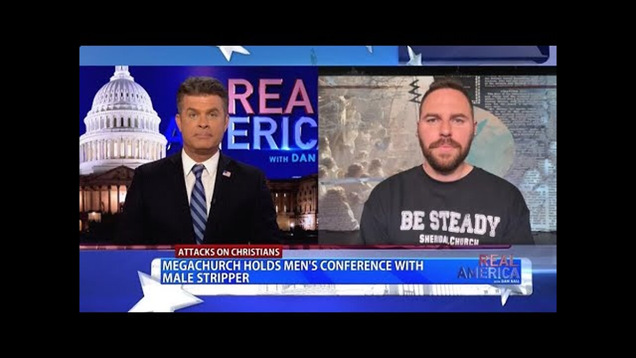 Male Strippers At Church?!? | Pastor Jackson Lahmeyer Joins Dan Ball w/Real America To Discuss