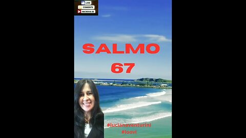 Que Deus nos abençoe - Salmo 67 #shorts #lucianaventurini #salmo #loovi