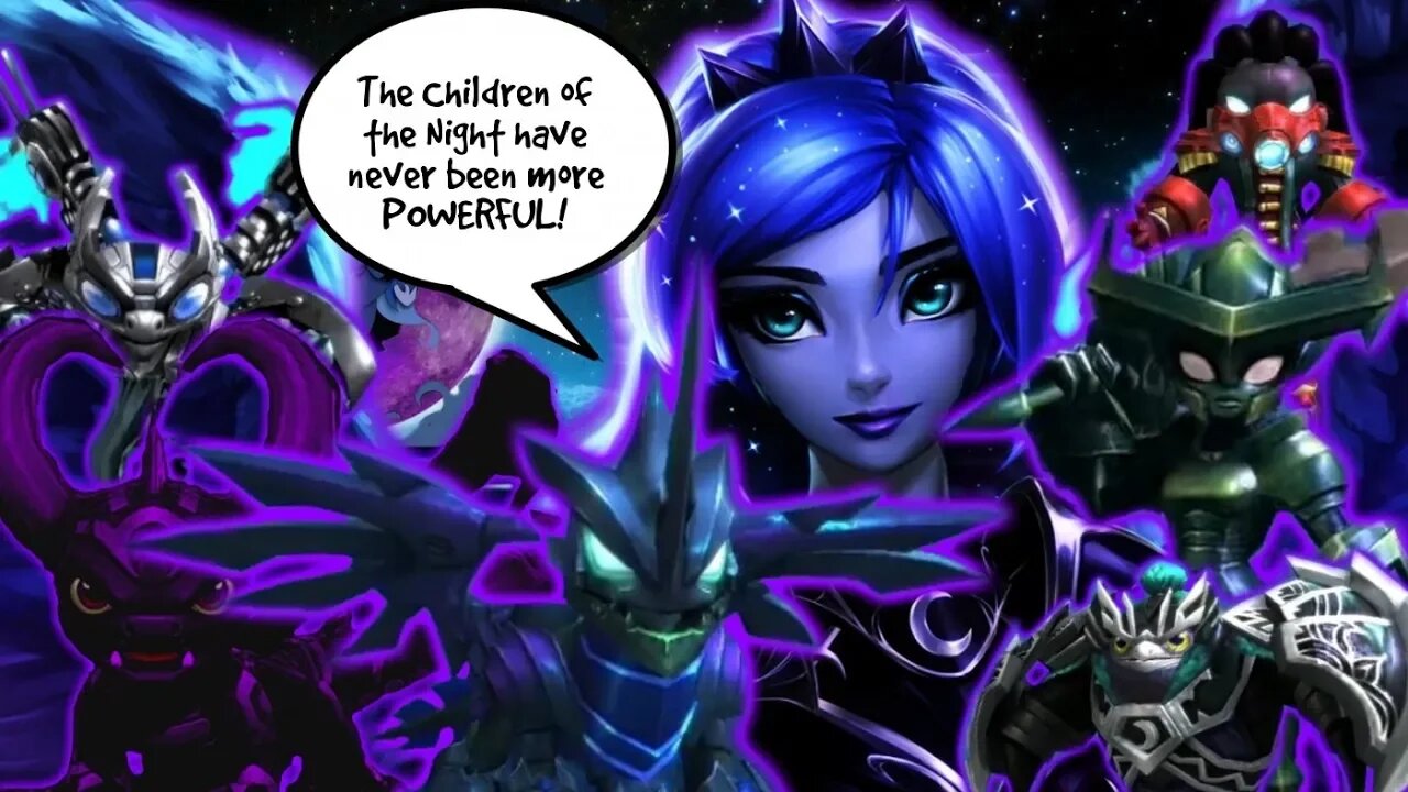 Night Element Skylanders Offensive Power is Maxed!