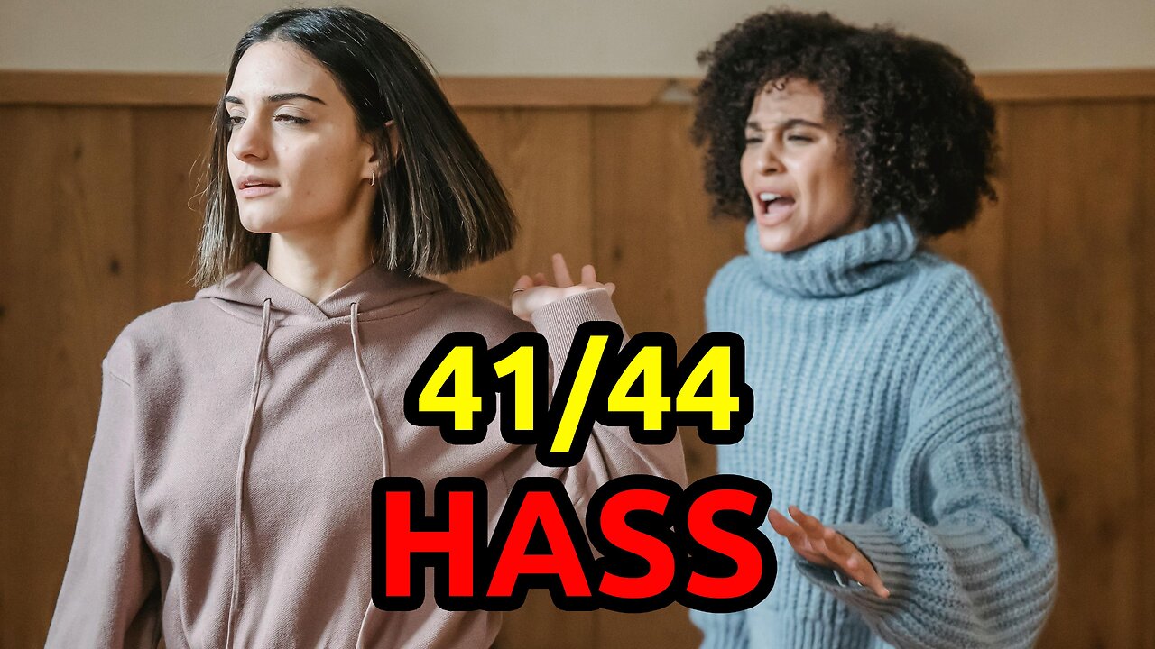 41/44 Hass: Wenn dich Neid und Missverständnisse wütend machen