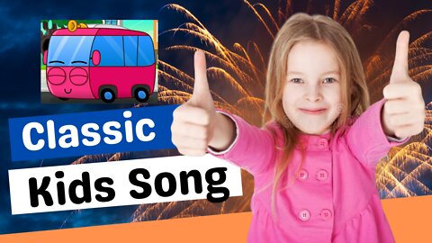 Wheel on the Bus - Kids Song