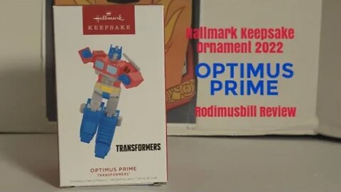 Transformers Optimus Prime Hallmark Keepsake Ornament 2022 - Rodimusbill Review