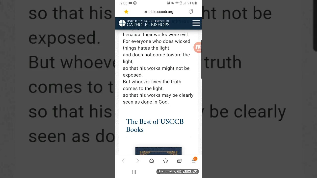 Jesus is our Savior/ Bible reading April 14 / 2021