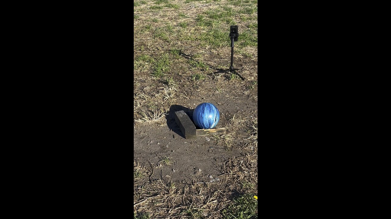 357 Magnum vs Bowling Ball!