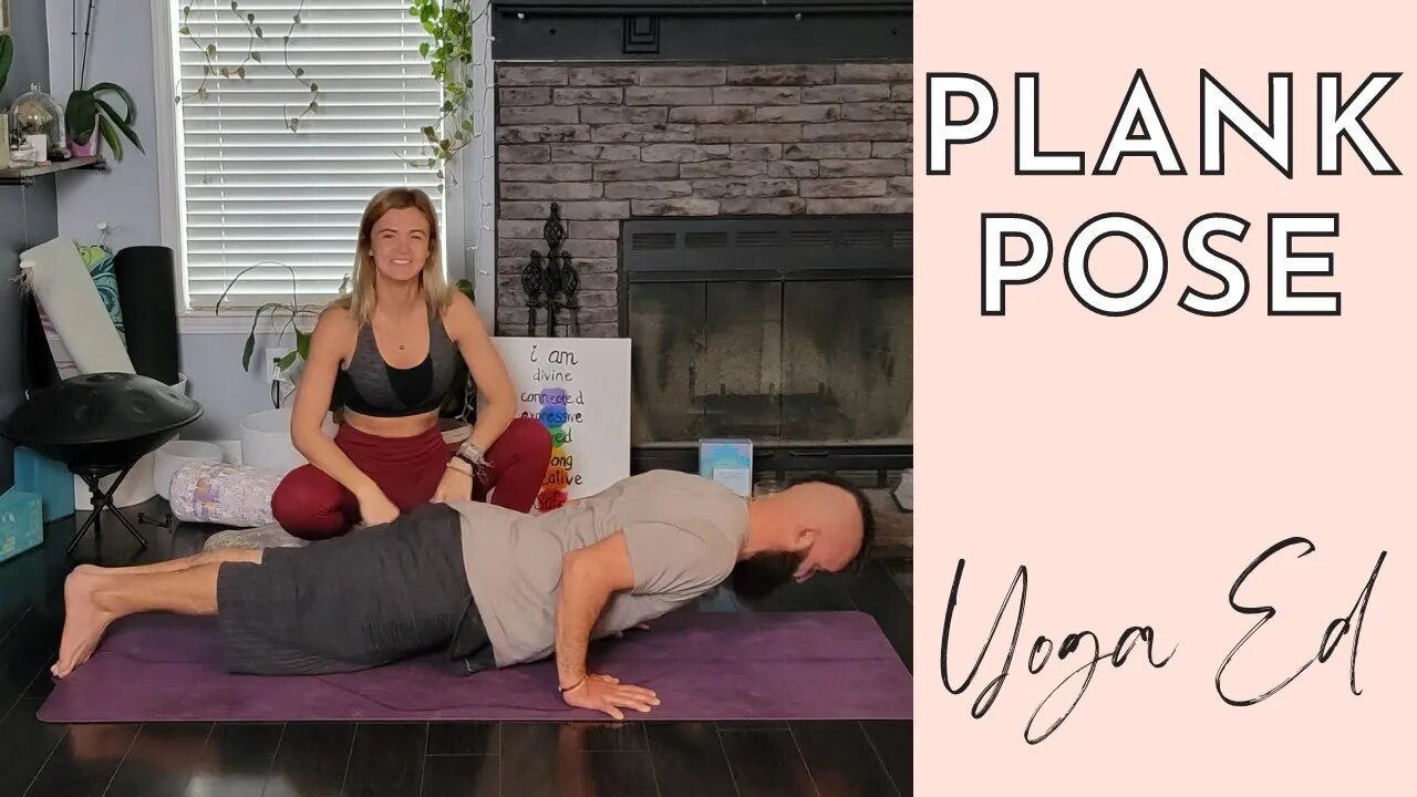 How to do Plank Pose? | Plank Pose AKA Chaturanga Dandasana | Yoga Education with Stephanie