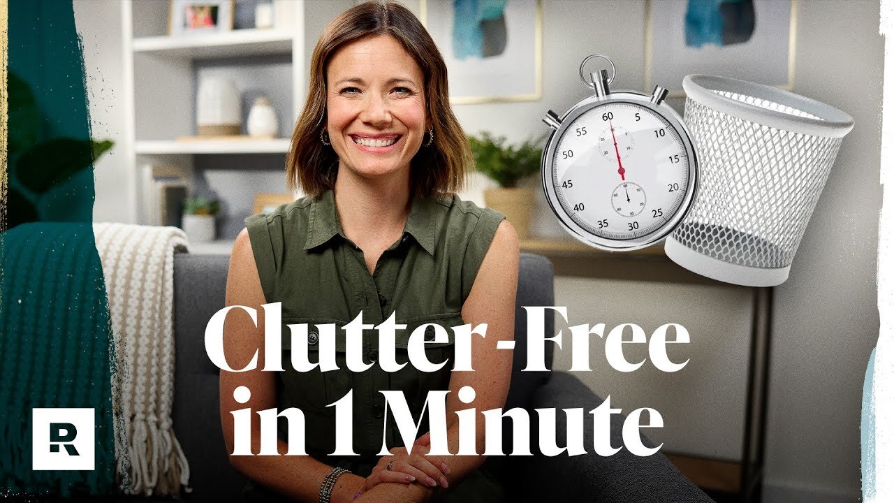 5 One Minute Habits to Keep Your Life Clutter-Free