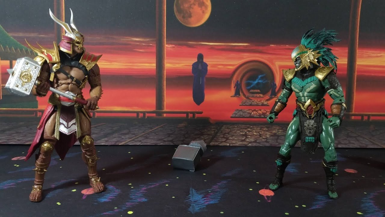 Everything Stop Motion Episode 8 (Mortal Kombat 11 Shau Kahn vs Kotal Kahn)