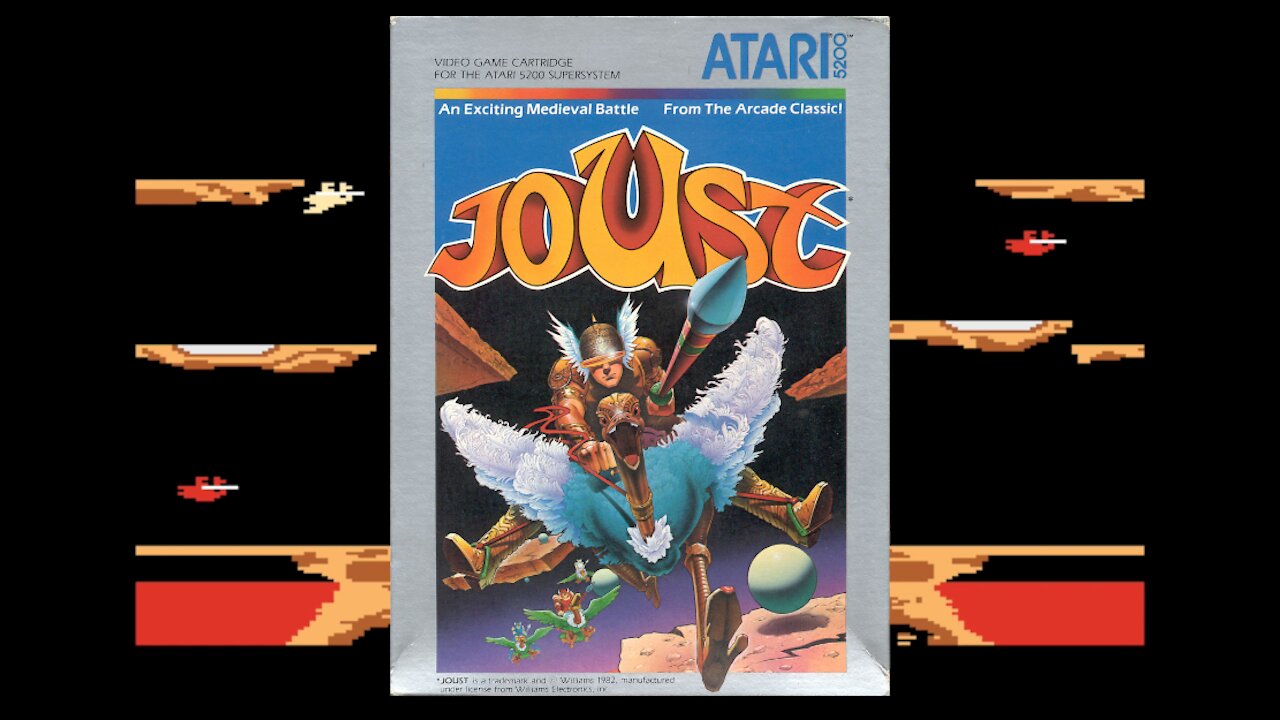 Atari 5200 - Joust (Gameplay)