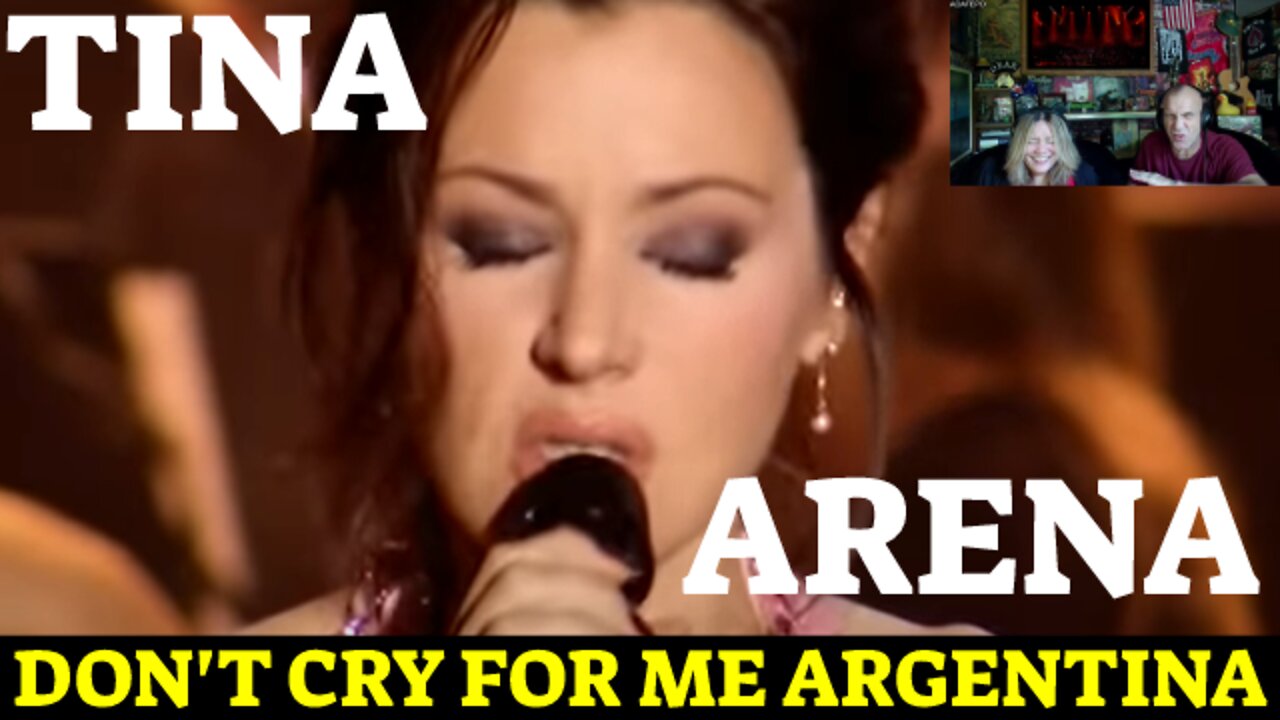 Reaction - Tina Arena "Don't Cry for Me Argentina"