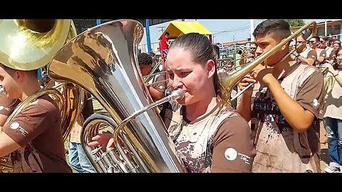 BANDA MARCIAL DA CORPORAÇÃO 24 DE JUNHO -INAUGURAÇÃO - CEU DAS ARTES - ARTUR NOGUEIRA