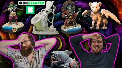 Kickstarter miniatures 10 - Tom and Ben