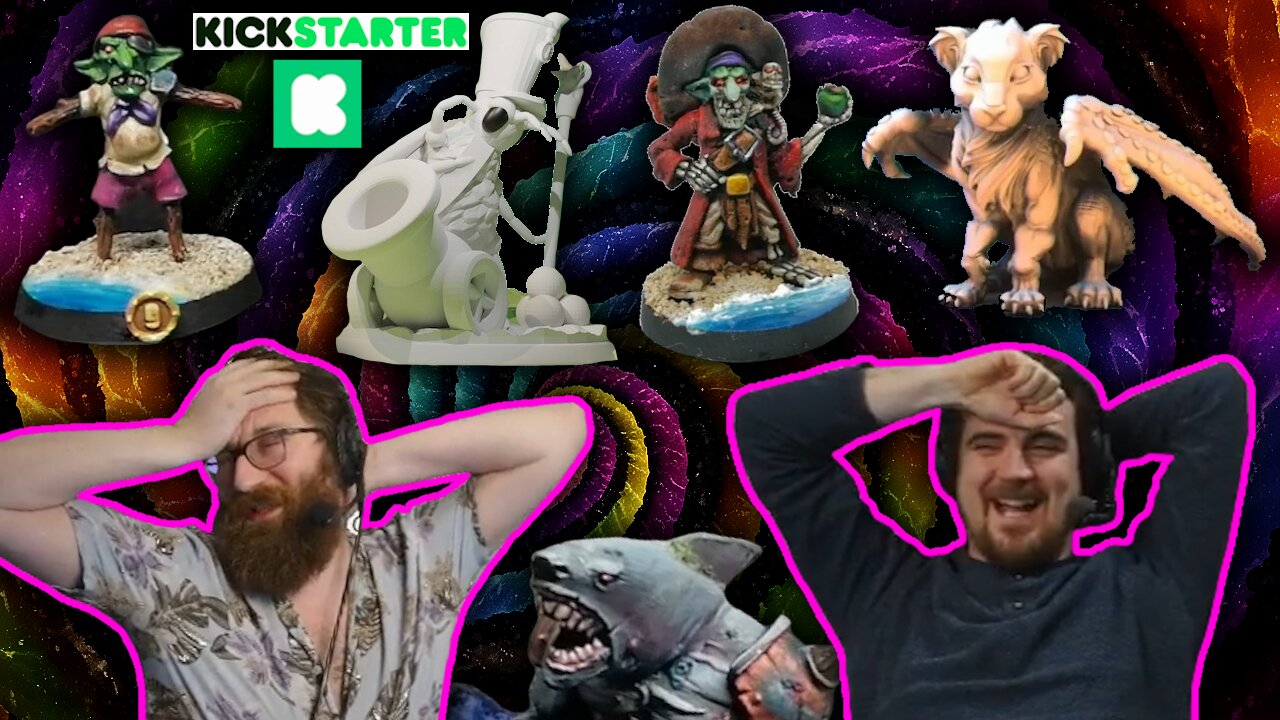 Kickstarter miniatures 10 - Tom and Ben