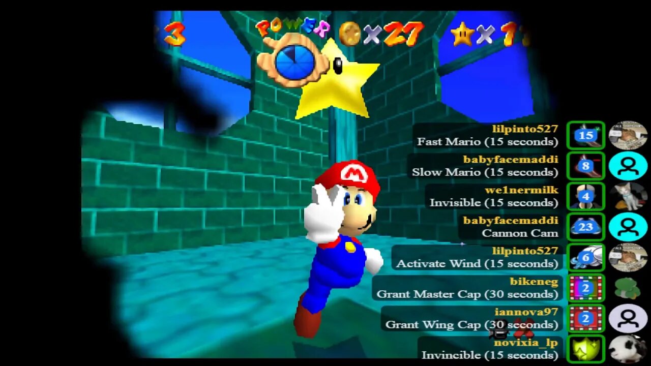 Super Mario 64 W/ Crowd Control 20 STARS Part 3 (FINAL)