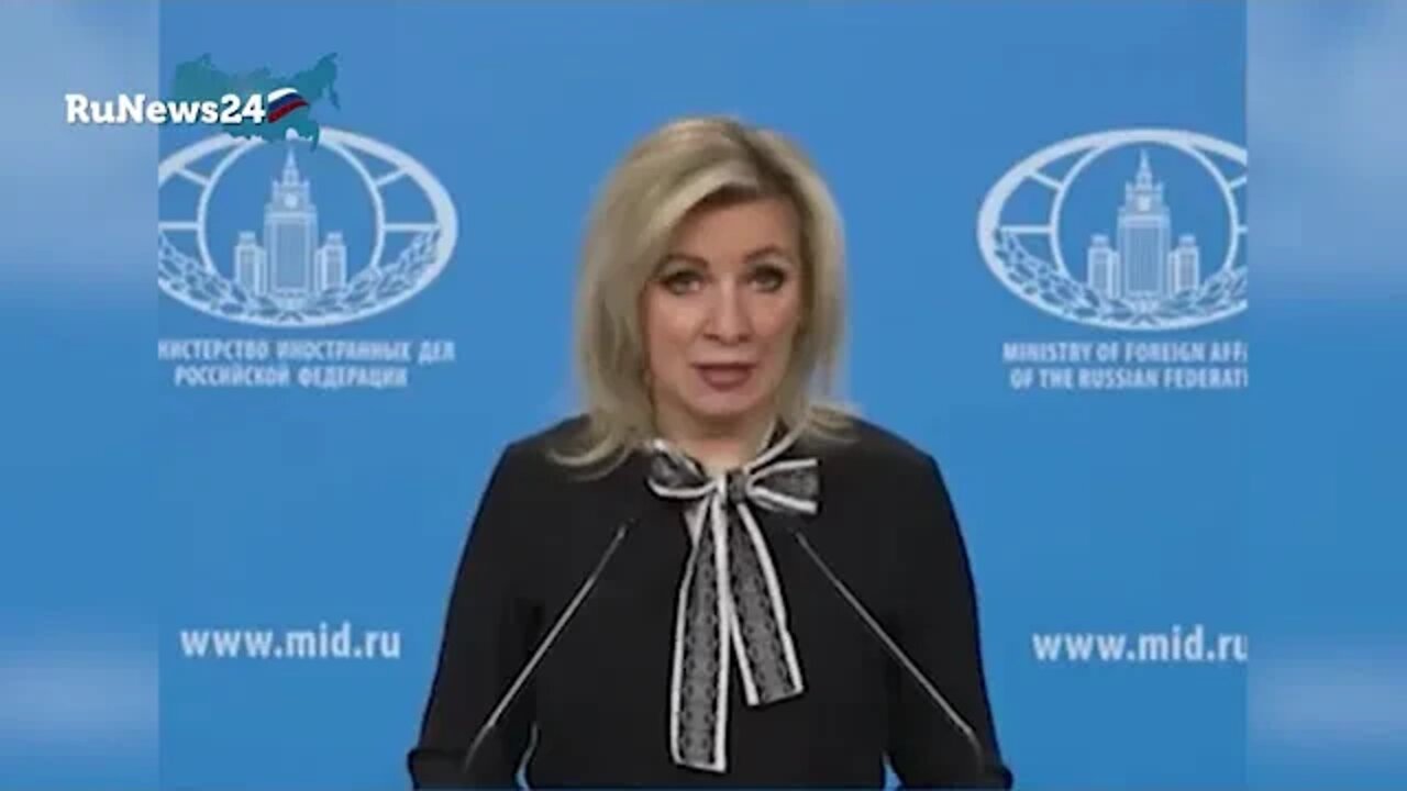 Zakharova: The future of Crimea is forever with Russia, this issue is closed