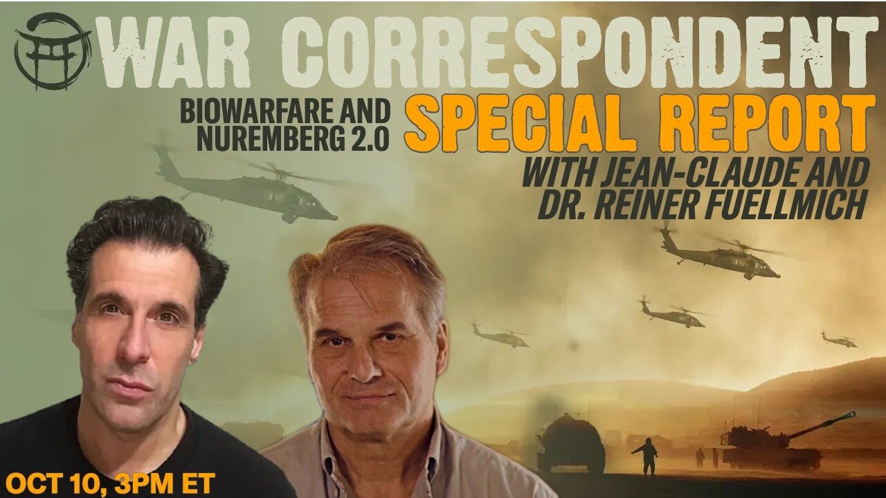 WAR CORRESPONDENT : BIOWARFARE AND NUREMBERG 2.0