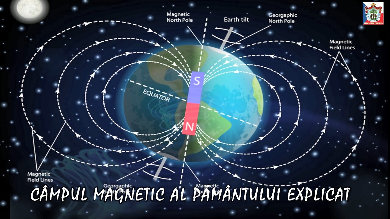 CÂMPUL MAGNETIC AL PĂMÂNTULUI EXPLICAT